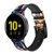 CA0015 Grim Wolf Indian Girl Smart Watch Armband aus Silikon und Leder für Samsung Galaxy Watch, Gear, Active