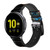 CA0026 Aquarium Smart Watch Armband aus Silikon und Leder für Samsung Galaxy Watch, Gear, Active