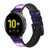 CA0678 Zodiac Scorpio Smart Watch Armband aus Silikon und Leder für Samsung Galaxy Watch, Gear, Active