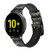 CA0763 Biohazard Zombie Hunter Graphic Smart Watch Armband aus Silikon und Leder für Samsung Galaxy Watch, Gear, Active