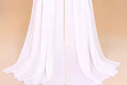 Shimmering Bubble Chiffon Maxi Shawl