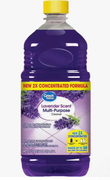 Great Value Lavender Scent 2X Concentrated Multi-Purpose Cleaner (56 fl oz)
