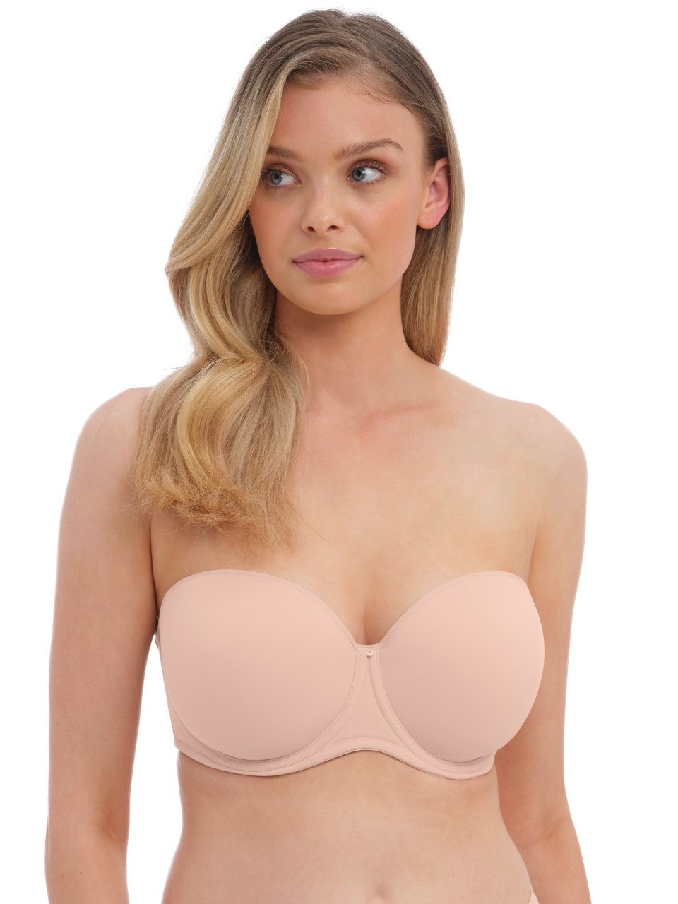 FANTASIE AURA U/W MOULDED STRAPLESS BRA FL2320-NATURAL BEIGE-BLACK