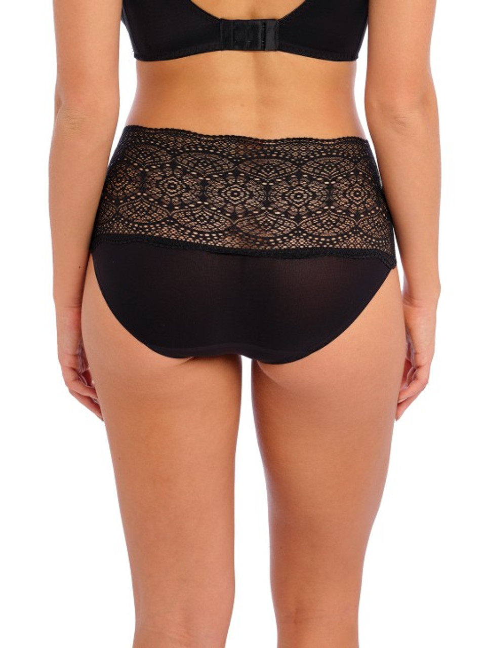 Fantasie Olivia Lace Short (3186),XS,Black