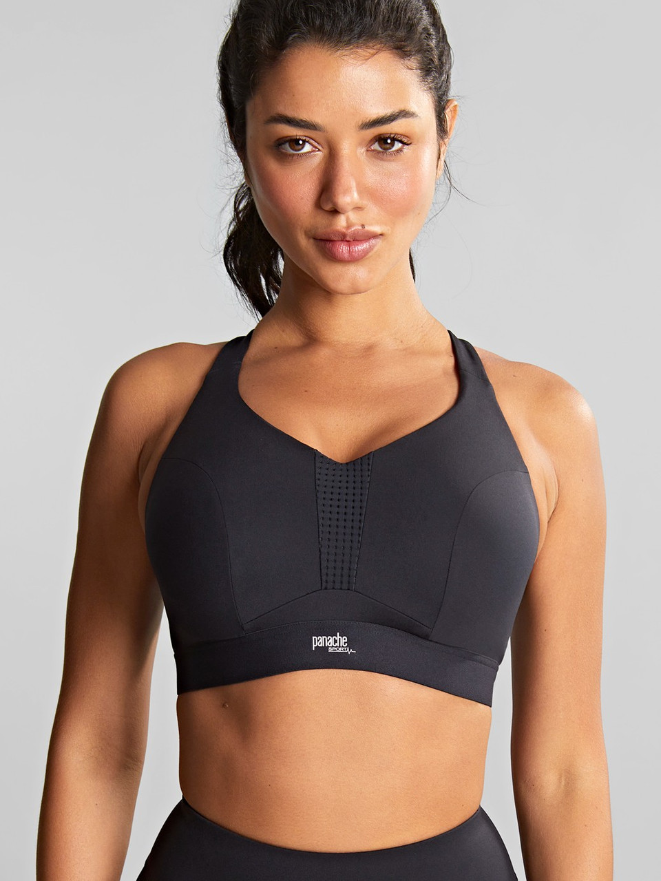 Ultra Perform Non-Padded Wired Sports Bra - 5022 - Charcoal