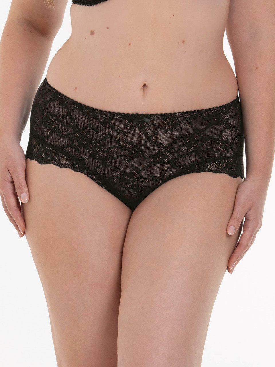 Anita Bobette 5291 Women's Underwired Bra - Padded, Floral Lace, Black (34G)
