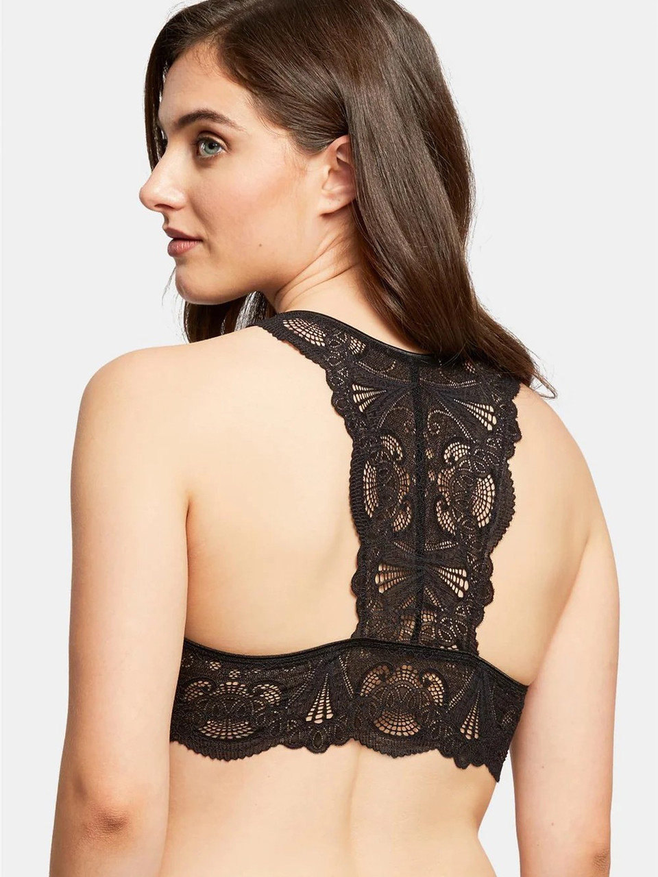 Belle Epoque Lace T-Back Bralette -M