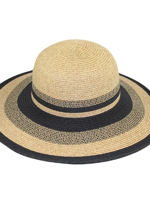 Jeanne Simmons Accessories SPRING STRIPED HAT 8077