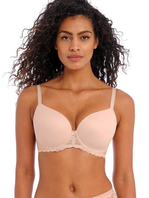 Freya Undetected Black Smooth Molded T Shirt Bra 401708 – The Bra