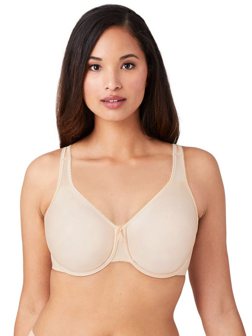 Wacoal Basic Beauty Spacer Bra 855192 in Sand, t-shirt bra