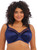 Goddess Keira GD6090 bra in Ink, showing shimmer finish and flattering uplift for full-busted women.