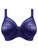 Designed for curvy silhouettes, this bra’s glossy satin cups and strong underband create lift, separation, and forward shape for fuller busts seeking dramatic support and everyday chic.
