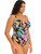 Elomi Swim TROPICAL FALLS NON WIRED SWIMSUIT ES801543