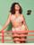 Elomi Himari High Leg Brief EL302153 in Peach Whisper, front view, plus size panty with comfortable coverage