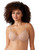 Wacoal Simply Done 853393 in Roebuck t-shirt bra, back view showing band, hook-and-eye closure and straps