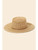 Anarchy Street STRAW BRAIDED PORK PIE HAT MMT9167