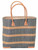 Rockflowerpaper STRIPE RAFFIA BEACH TOTE BAG 543-98