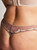 Panache Clara 7259 in Champagne/Bronze lace panty, back view showing rear coverage
