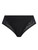 Elomi Nerina EL302753 plus size panty, close-up of fabric and waistband in Black