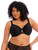 Elomi Charley EL4383 Black, bandless spacer T-shirt bra with breathable molded cups for a smooth, rounded shape
