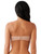 Wacoal Self Assured 854390 in Roebuck strapless bra, back view showing band, hook-and-eye closure and straps