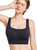 SHAPERX WIRELESS LONGLINE SCOOP BRA SZ8020