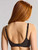Panache Evangeline 11435 in black full bust underwire bra, back view showing band.