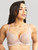 Panache Ana Plunge Bra 9396 in Vintage, full bust plunge bra