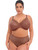 Elomi Smooth Underwire Bra EL4301 Clove close-up, molded unlined cups with side support and containment for natural full busted shaping Elomi Smooth Underwire Bra EL4301 Clove close-up, molded unlined cups with side support and containment for natural full busted shaping