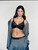Chantelle Norah Comfort Underwire Bra C13F10 in Black, front view, underwire bra with lift and support