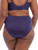 Elomi Cate EL4036 in Ink plus size panty, back view showing rear coverage