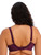 Elomi Morgan EL4111 Blackberry back view, supportive band and smoothing wings for a clean finish under clothing