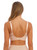 Envisage FL6912 Natural Beige back view, tow-back strap configuration with angled rings and powernet wings to steady larger cups