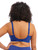 Elomi Brianna EL8080 Lapis back view, supportive wings and fully adjustable straps for a secure fit