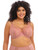 Elomi Brianna EL8080 Rose Rose, romantic lace plunge with cage detail and three-part cup for full-bust shaping
