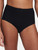 Chantelle SoftStretch Full Brief C26470 in Black, front view, panty with comfortable coverage