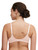 Chantelle Norah C16MNA0 in Rose (Rose-Rg) t-shirt bra, back view showing band, hook-and-eye closure and straps