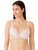 Wacoal Back Appeal Contour Bra 853303 in Rose Dust, front view, t-shirt bra with smooth seamless cups