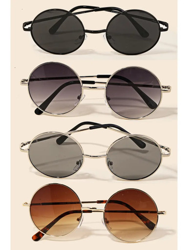 Anarchy Street RETRO ROUND SUNGLASSES 3385SUN - Bra~vo intimates display picture 3