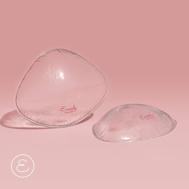 ADD 3 CUP SIZE!SILICONE BREAST FORM BRA ENHANCER INSERTS WITH