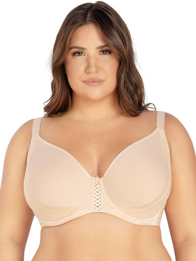 PANACHE - FREE EXPRESS SHIPPING -Cari Moulded Spacer Bra- Blue
