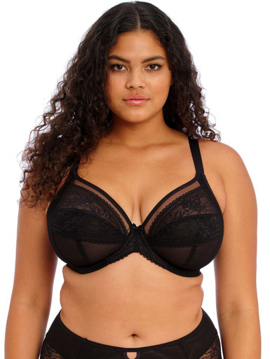 PASSIONATA - FREE EXPRESS SHIPPING -Brooklyn Plunge Bra- Black