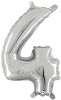 14"S Silver 4 Air-Fill Pkg (5 count)