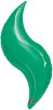 19"A Curve Green flat (5 count)