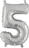 14"S Silver 5 Air-Fill Pkg (5 count)