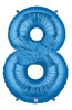 34"S Blue 8 (1 count)