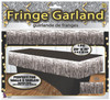 Fringe Garland 20' x 15" Silver Pkg (1 count)