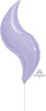 15"A Curve Lilac flat (5 count)