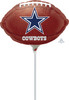 9"A Football Dallas Cowboys Air-Fill Only (10 count)