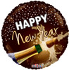 9"C New Year Champagne Air-Fill (10 count)